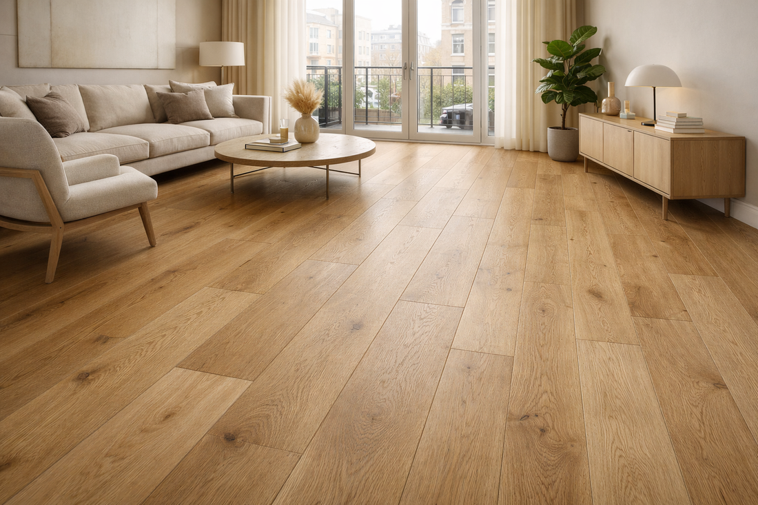 Living Room Wood Flooring London