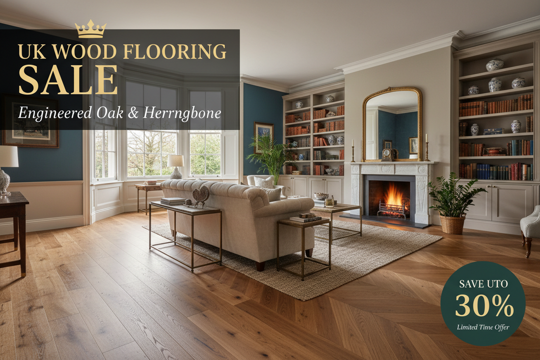 Wood Flooring Sale UK | Up to 40% Off Engineered Oak