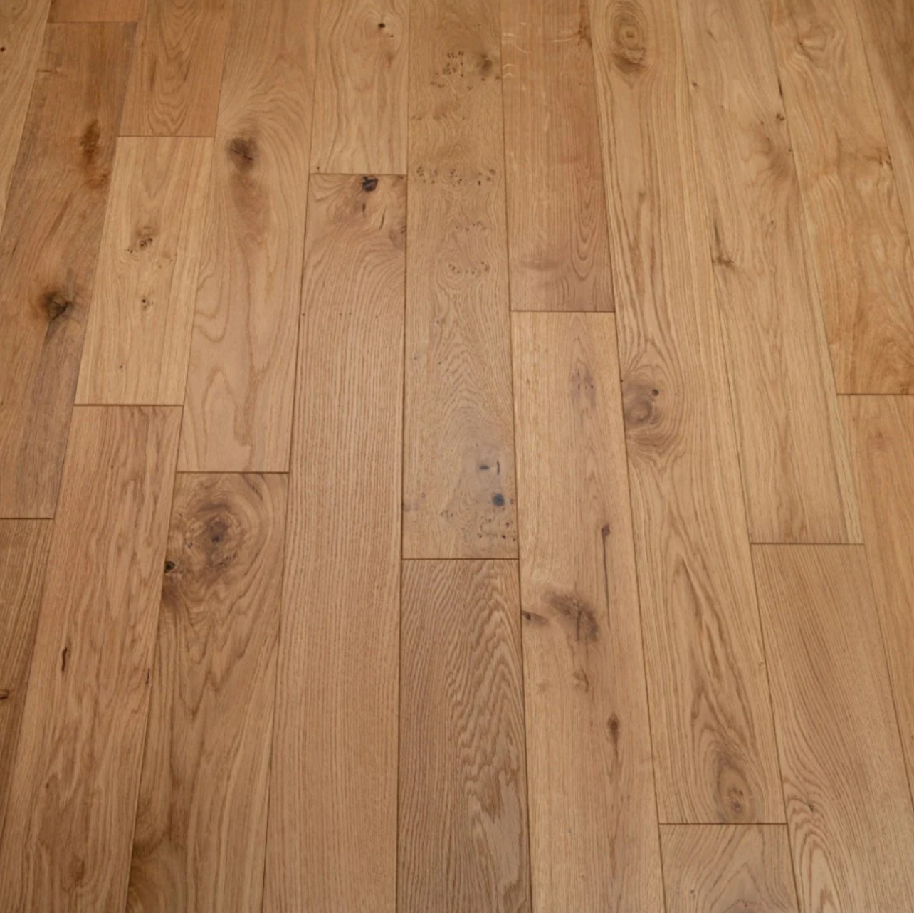 Natural Brushed & Oiled Oak RL Plank Flooring – Textured Real Oak Finish