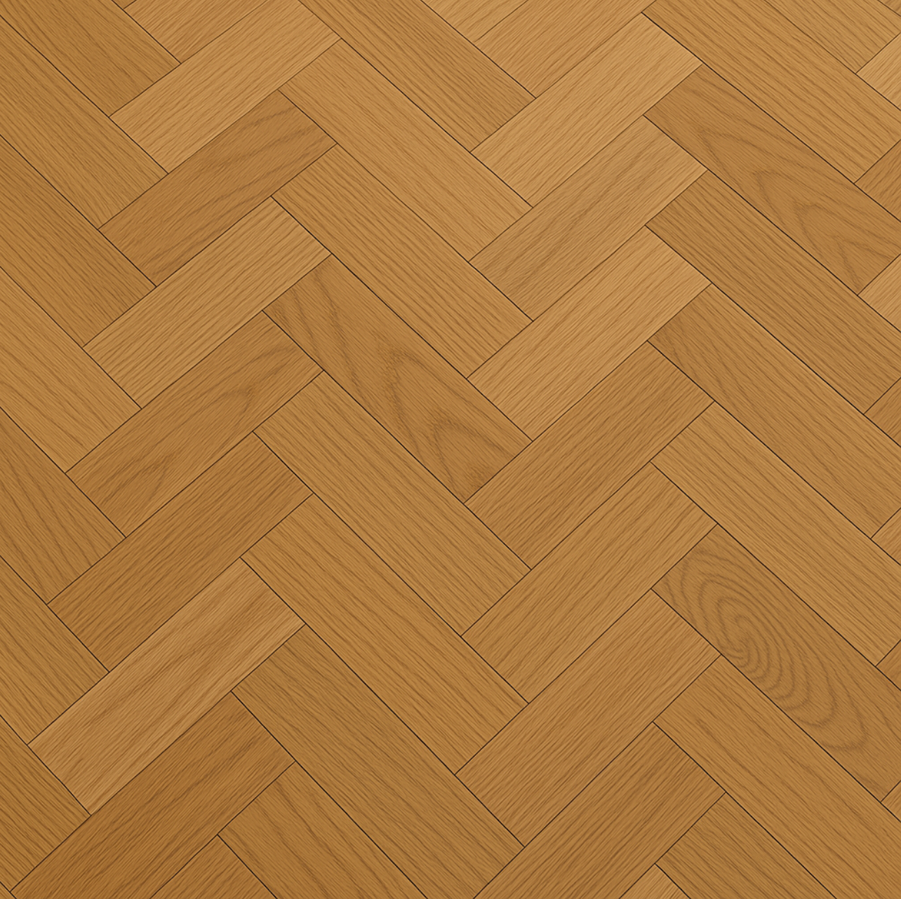 Natural Brushed Matt Lacquered Solid Oak Herringbone – Modern Light Parquet