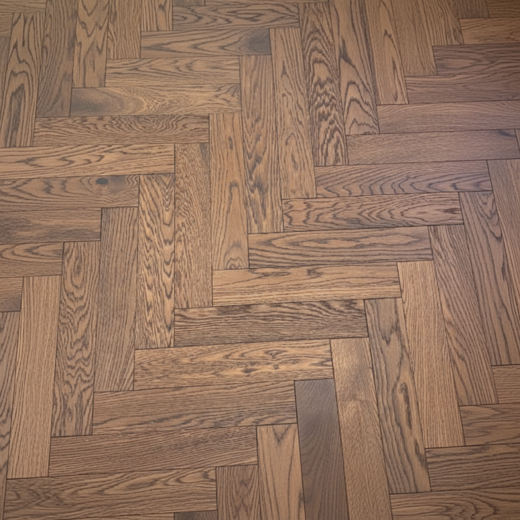 Whiskey Oak Engineered Wood Flooring Warm Rustic Stained Oak Planks