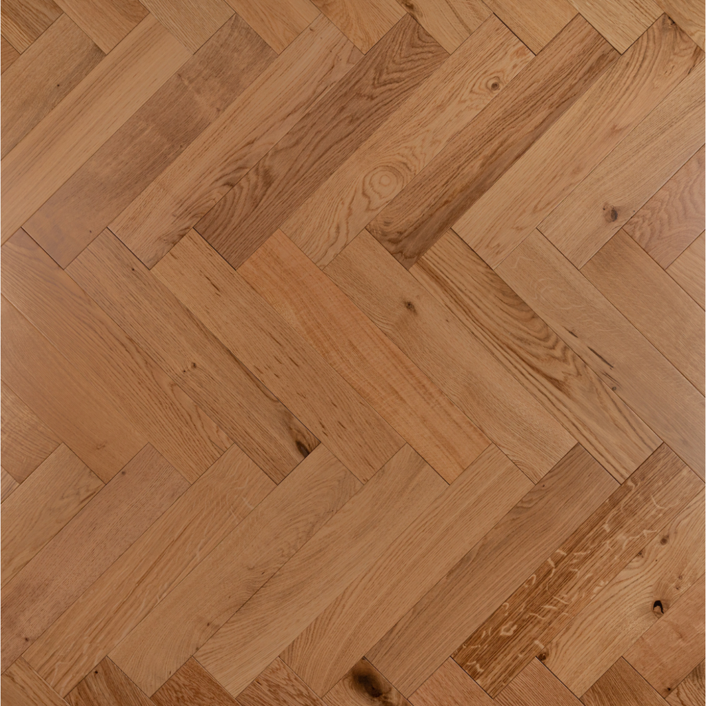 UV Lacquered Oak Engineered Wood Flooring Durable Ultra Protective Coating