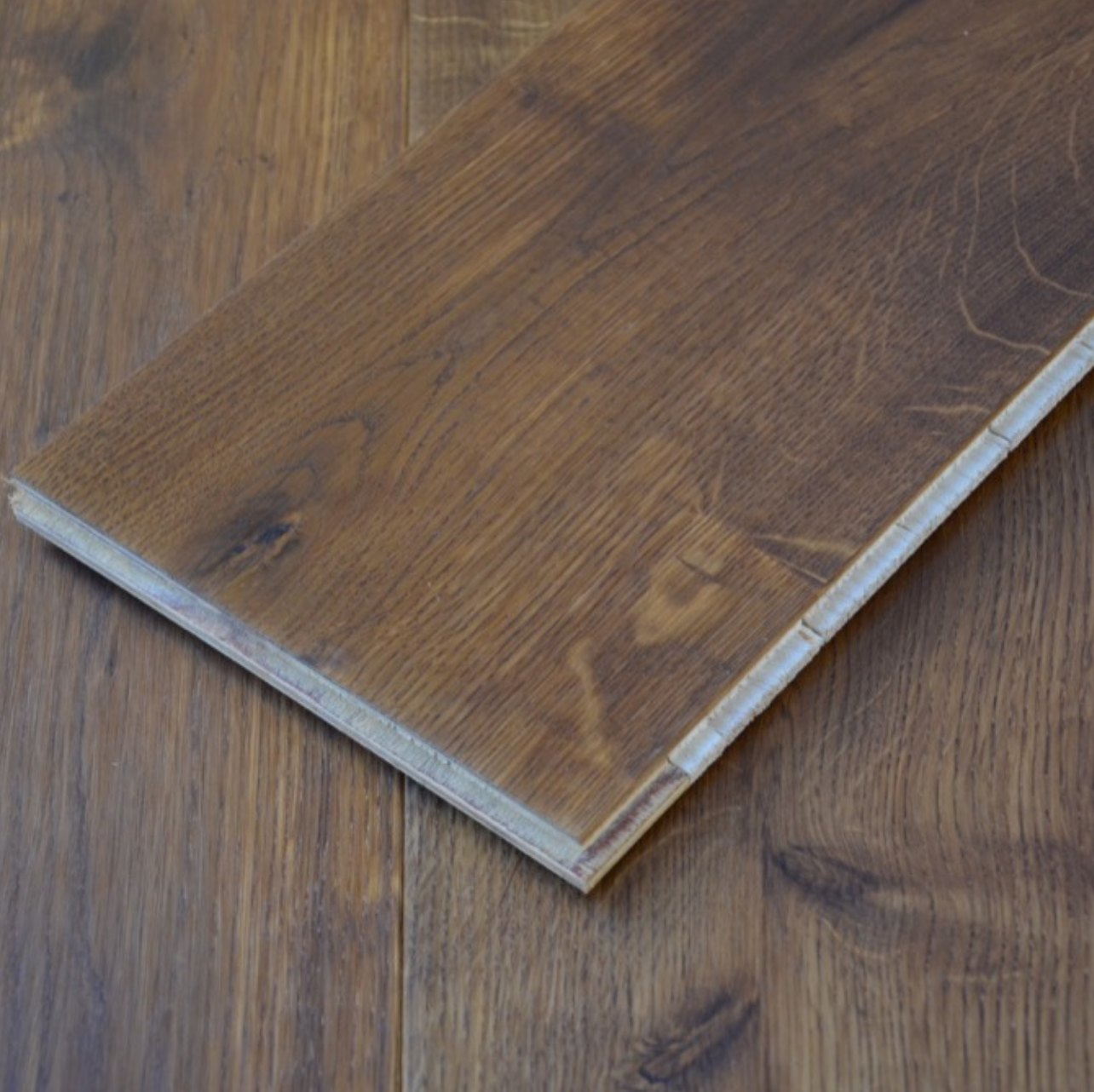 Smoked Matt Oak Engineered Plank Flooring – Subtle Smoked Oak Finish