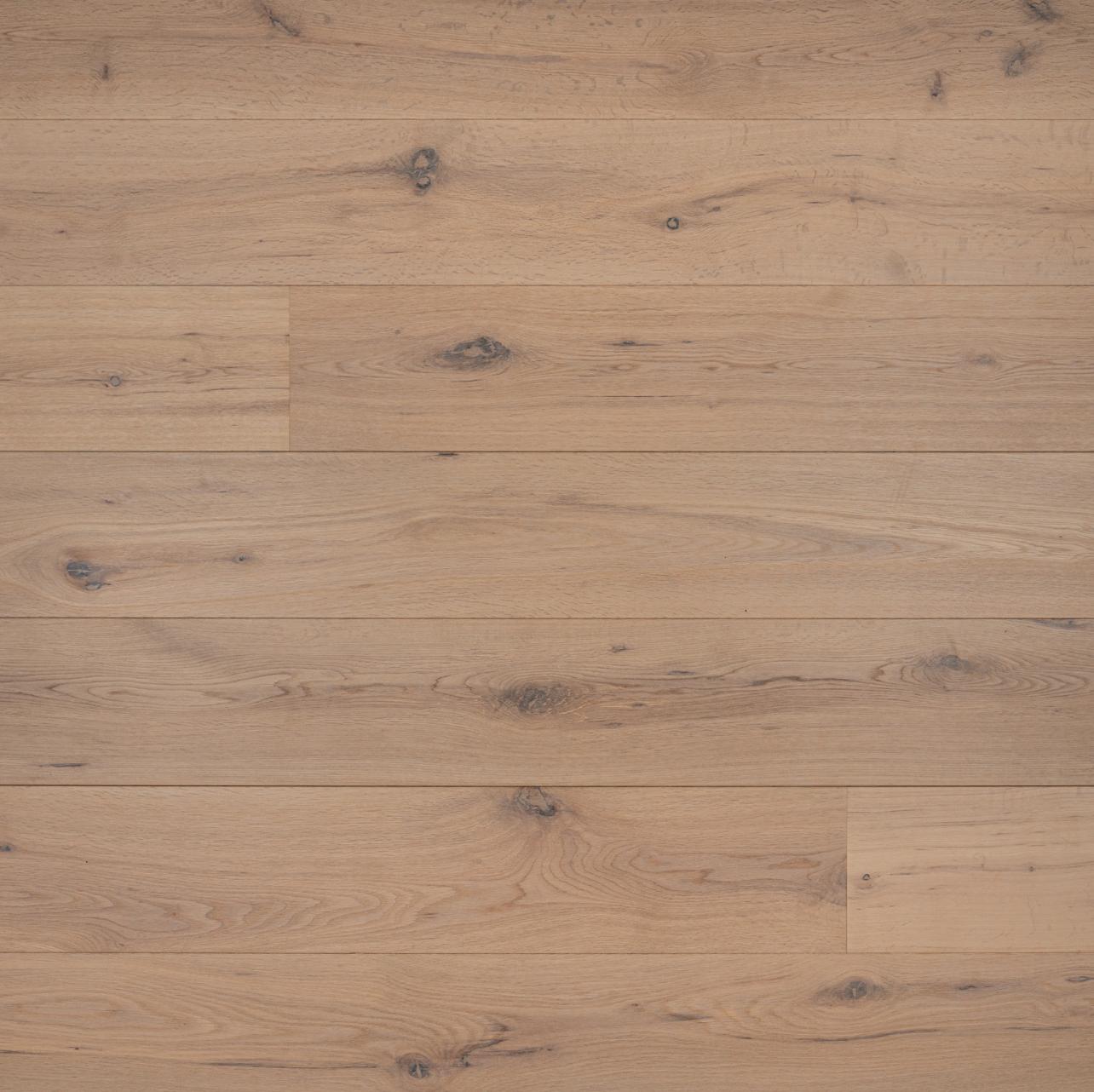 White Matt Lacquered Oak Plank Flooring – Clean Scandinavian White Look