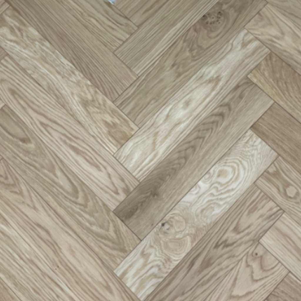 Grande Natural Oak Engineered Wood Flooring Premium Light Natural Look