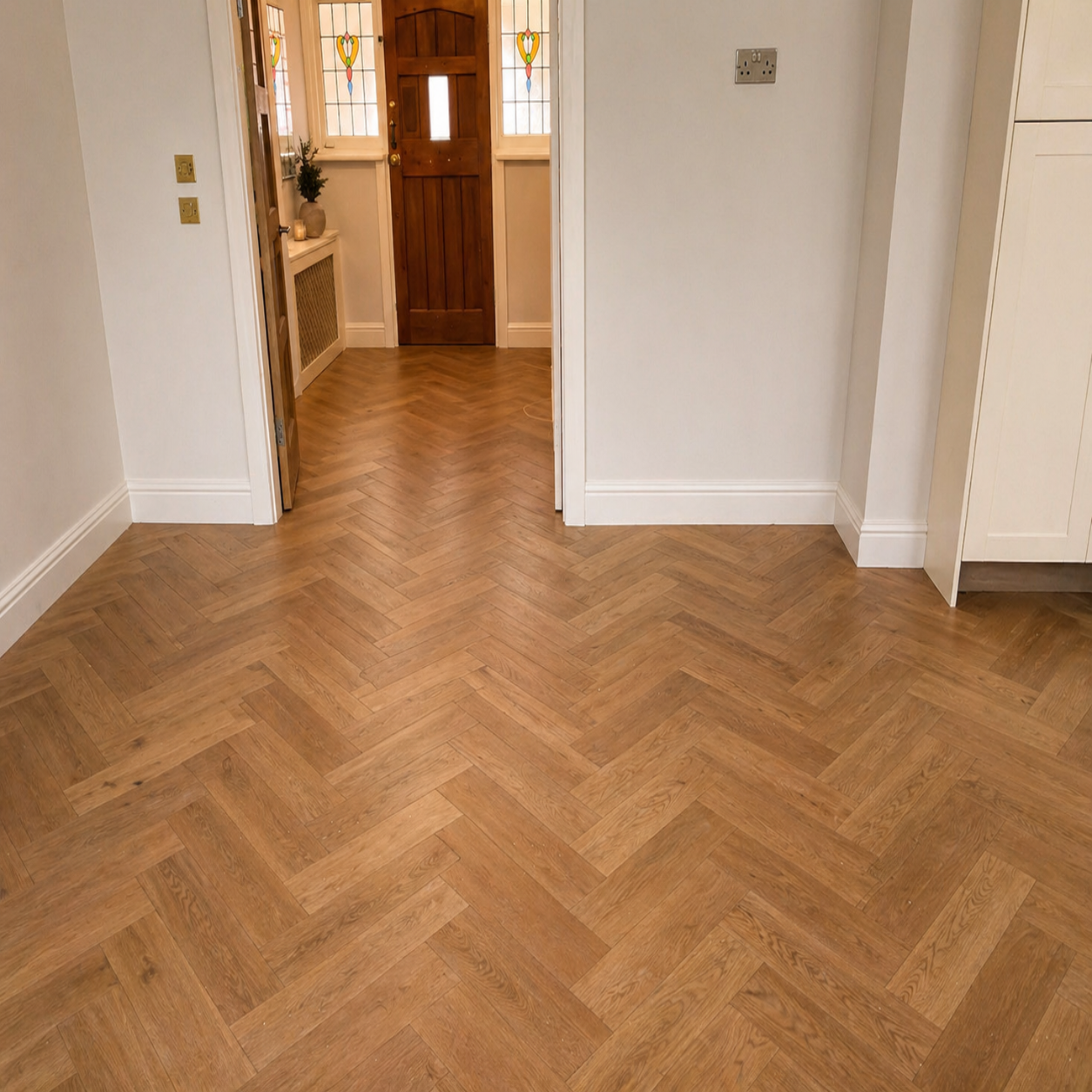 Smoke Stain Brushed Oak Flooring – Rich Smoky Modern Timber Effect